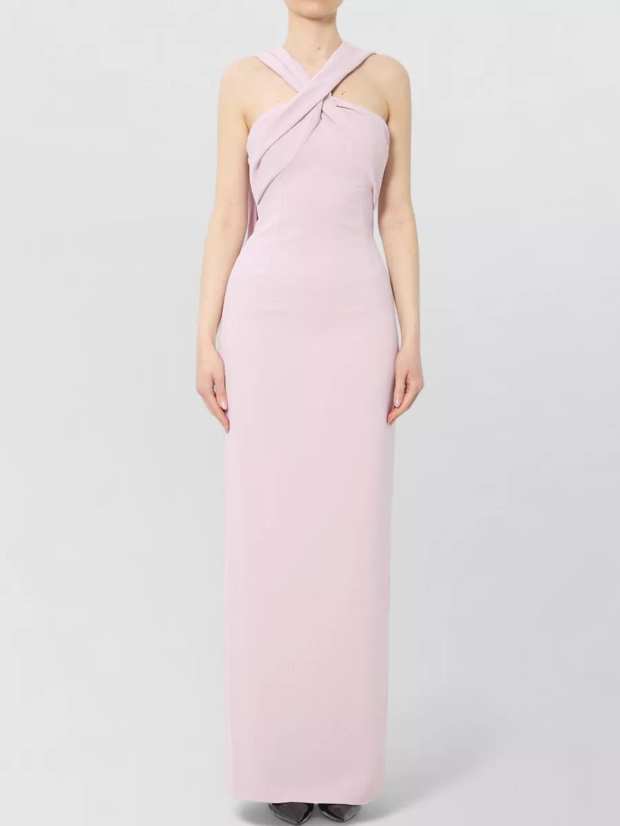 Solace London halterneck maxi dress
