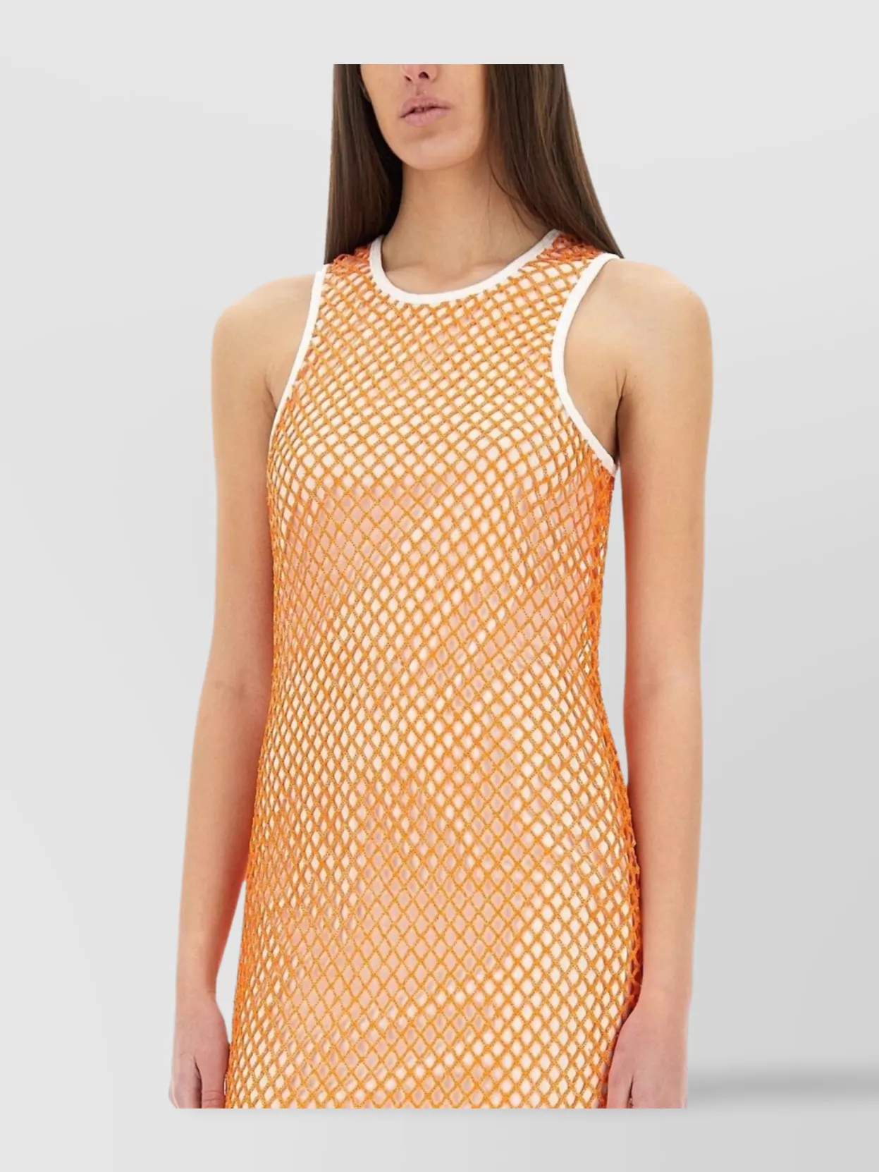 Moschino Mesh And Sequin Dress