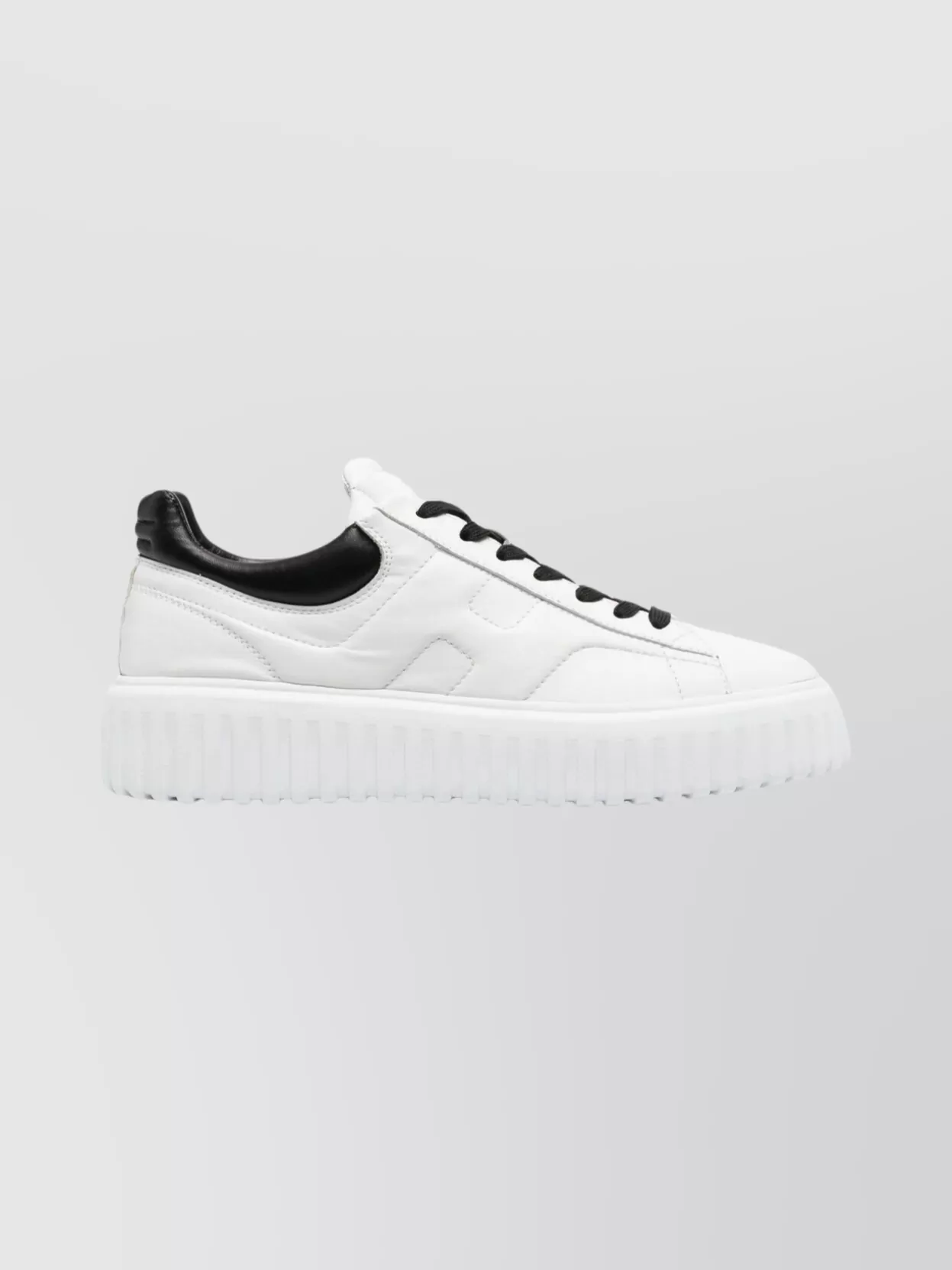 Hogan Sneakers With Platform Sole And Round Toe In White