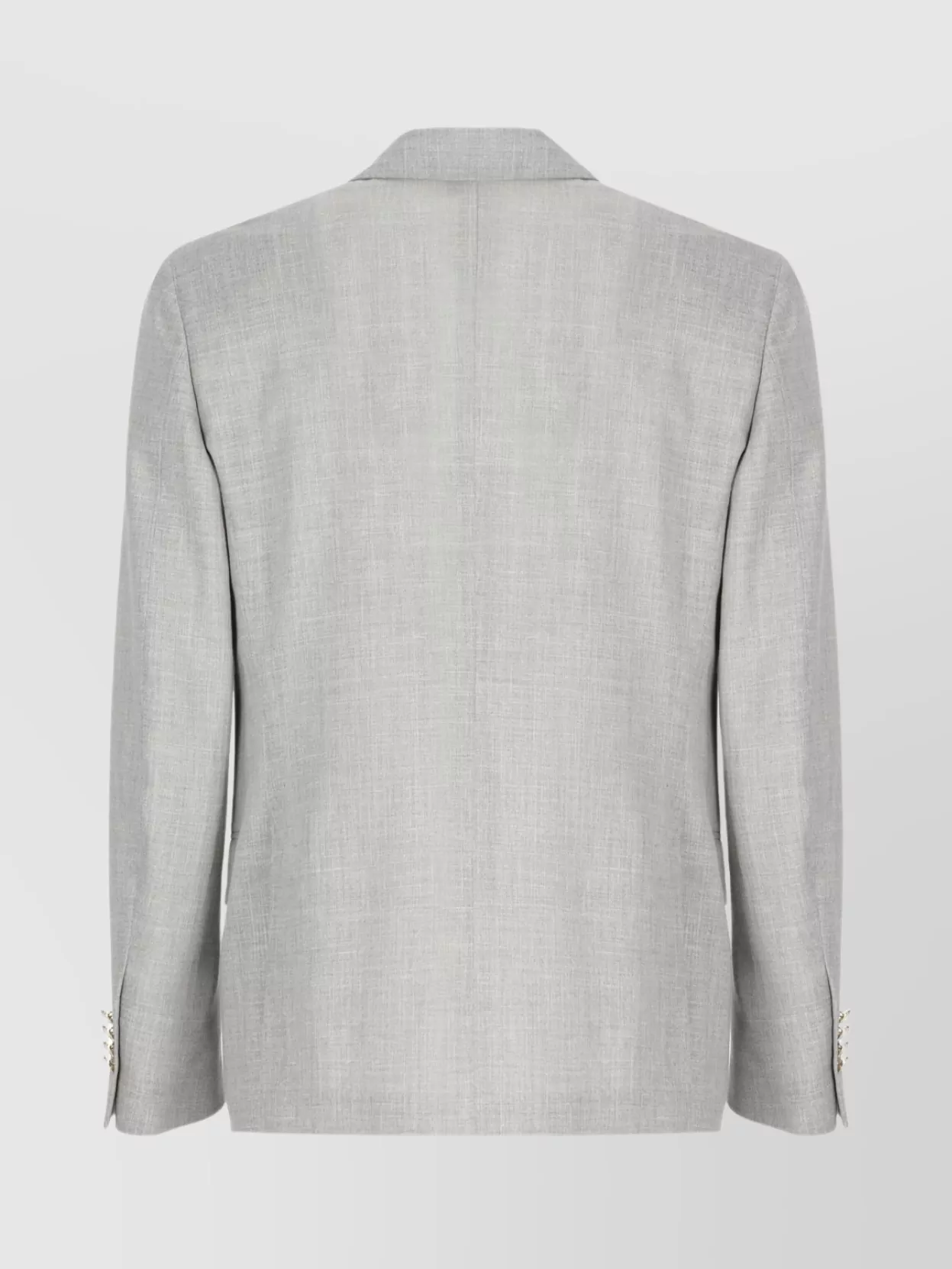 Lardini Tailored Wool Blend Blazer In Transparent