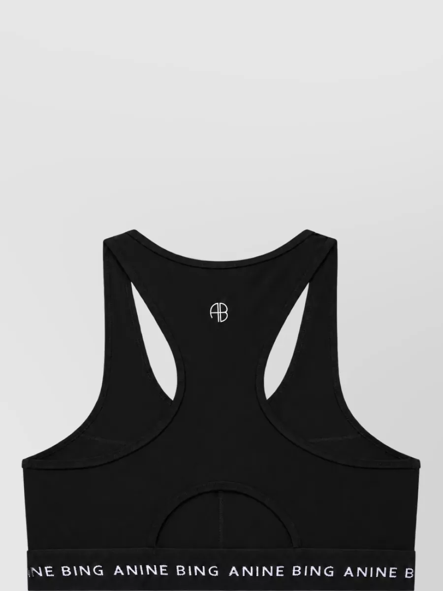 Anine Bing Nylon Bra Top
