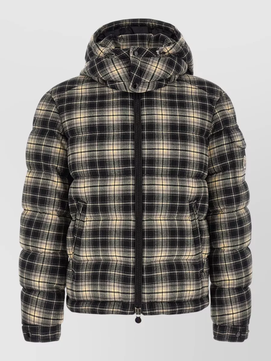 Moncler Checked Down Puffer Jacket