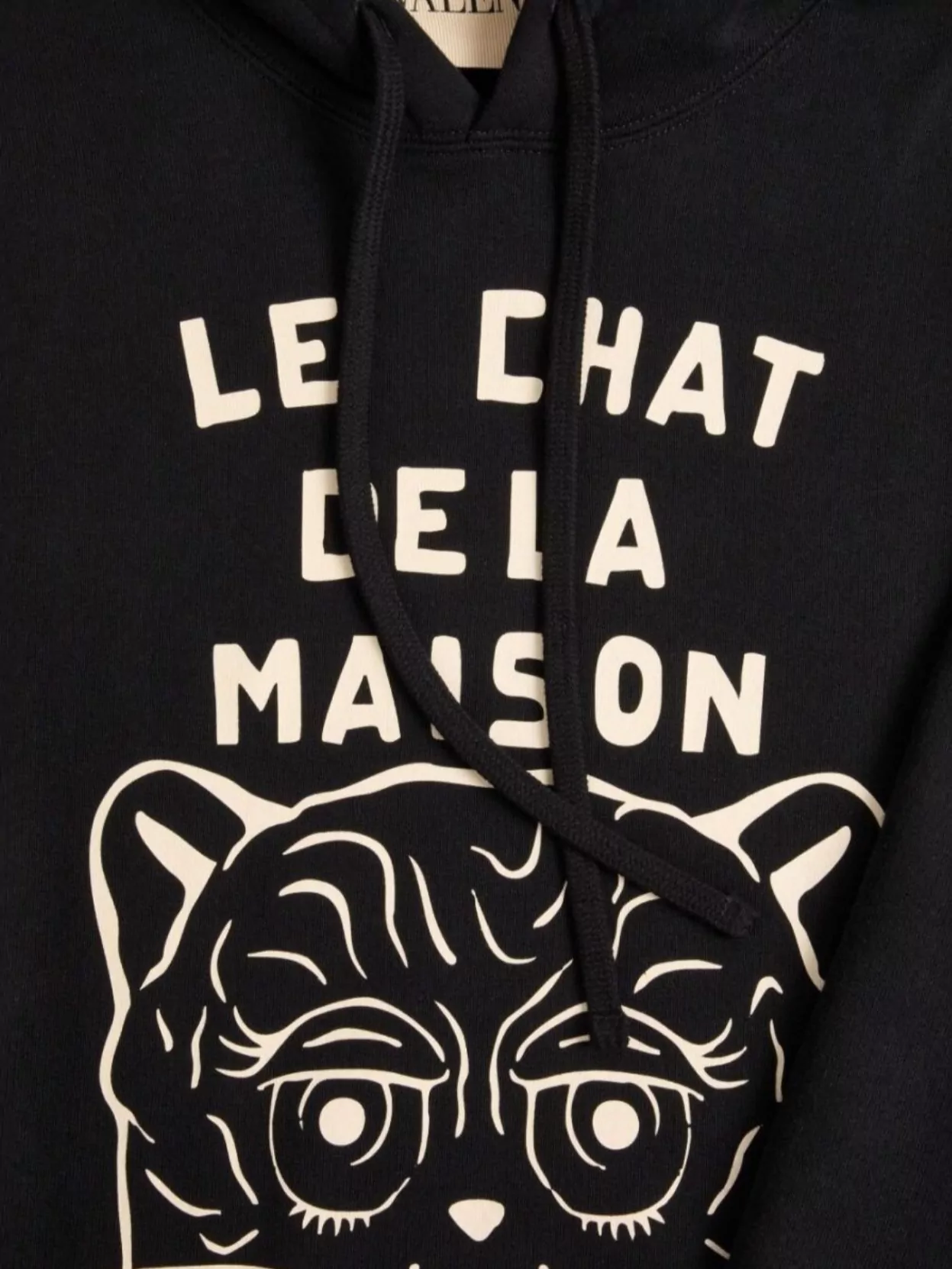 Valentino Garavani Hooded Graphic Print Sweater