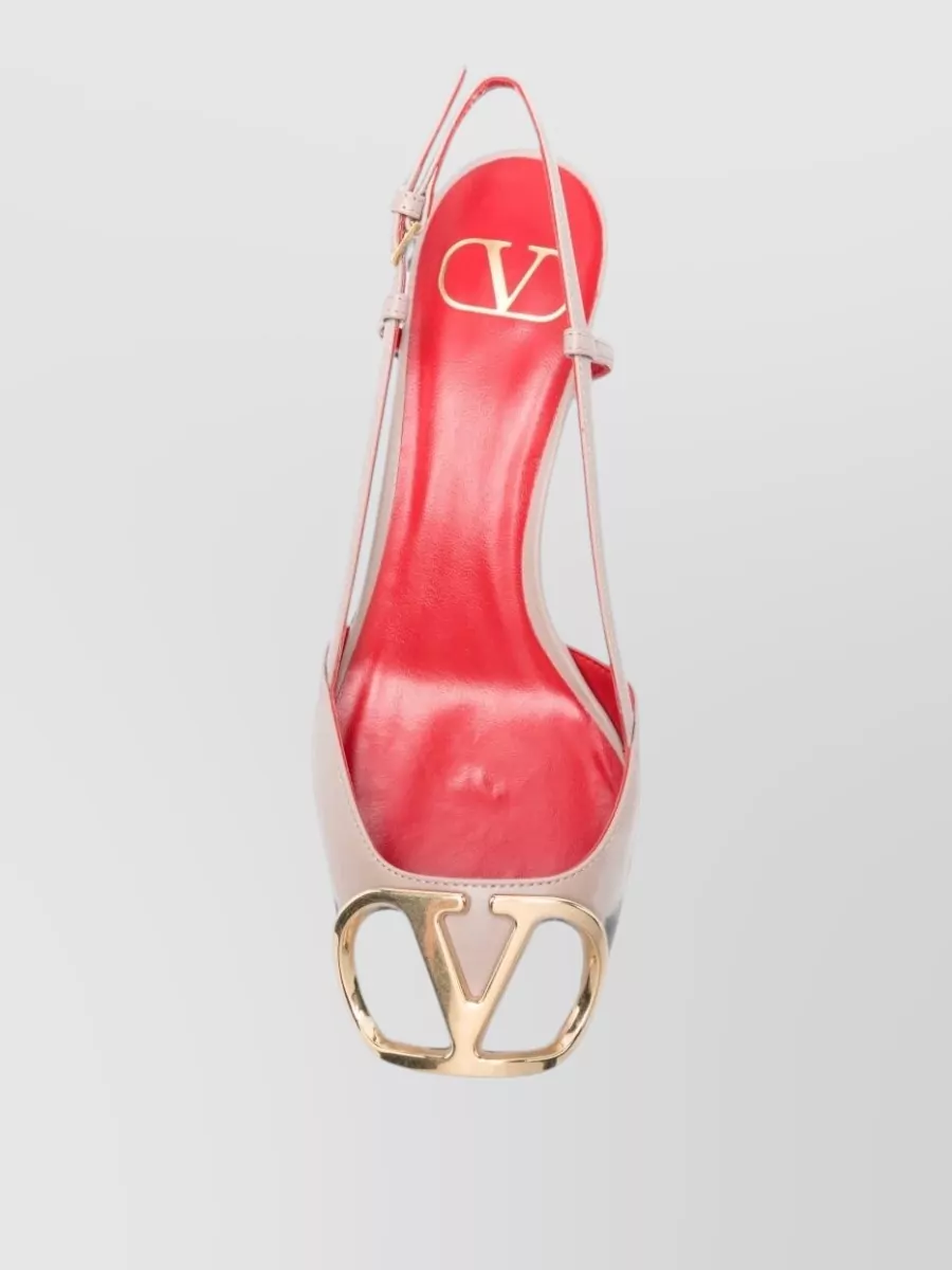 Valentino Garavani Leather Slingback Pumps
