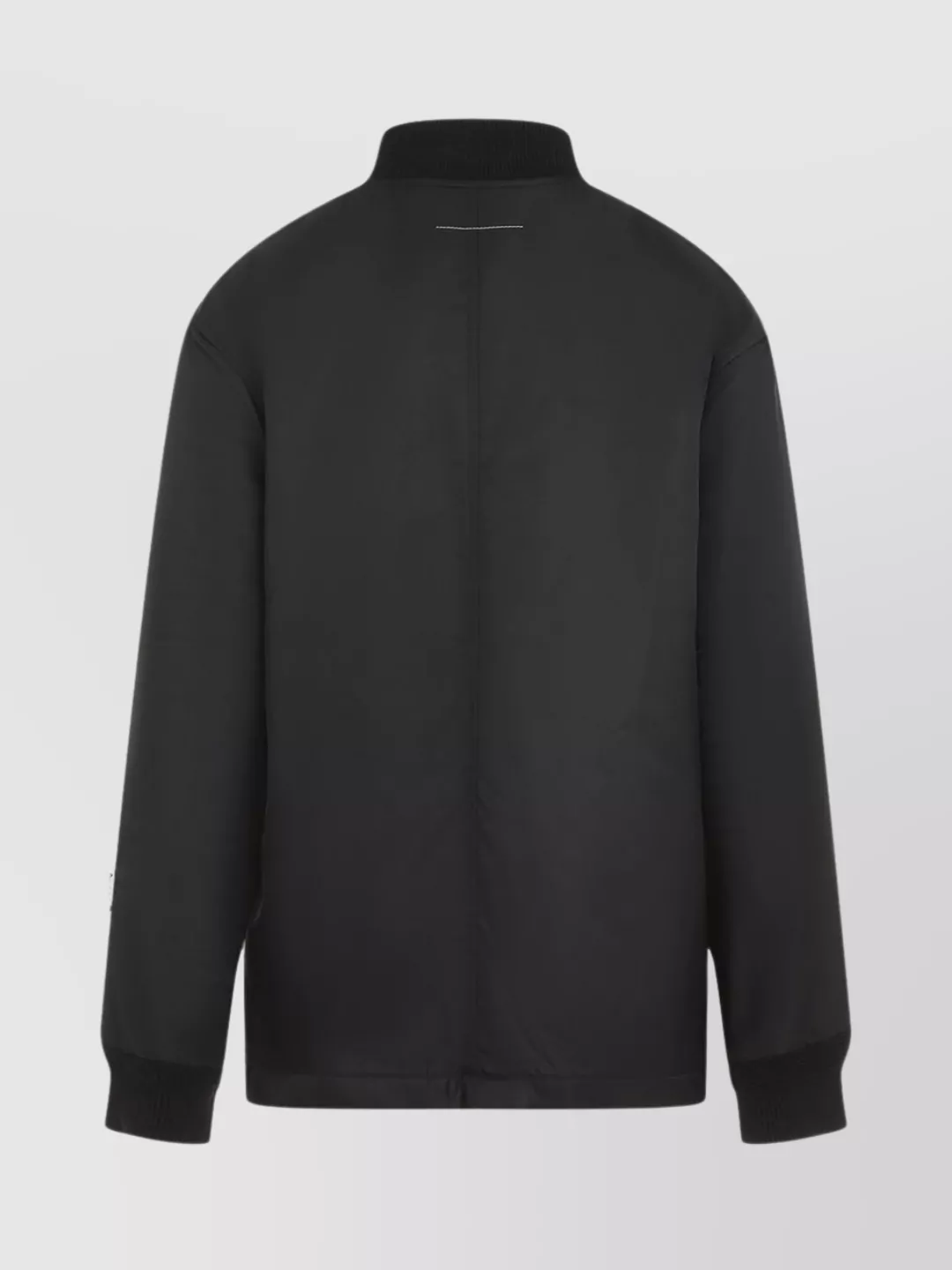 Mm6 Maison Margiela Jacket Quilted Texture Zipped Pockets In Red