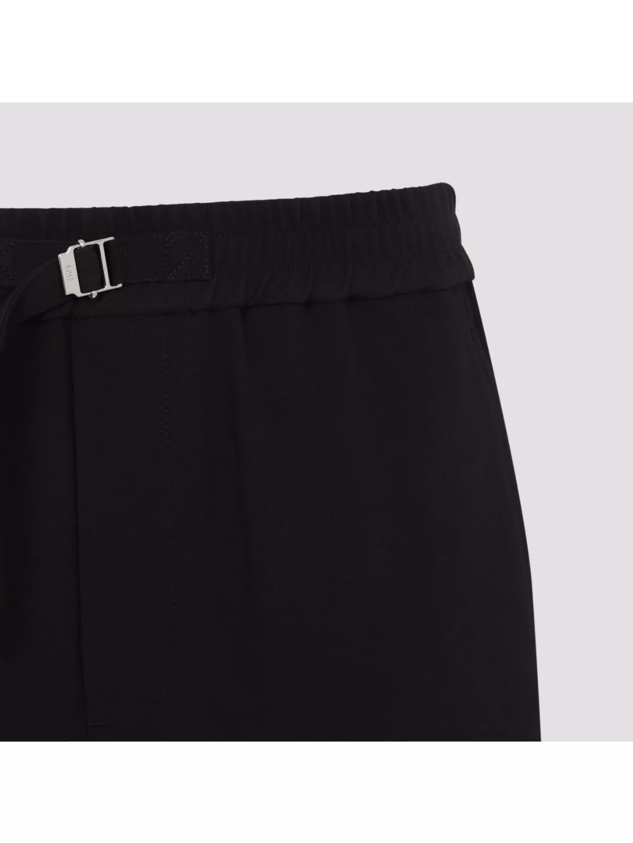 Shop Ami Alexandre Mattiussi Loose Elasticated Large Bermuda Shorts
