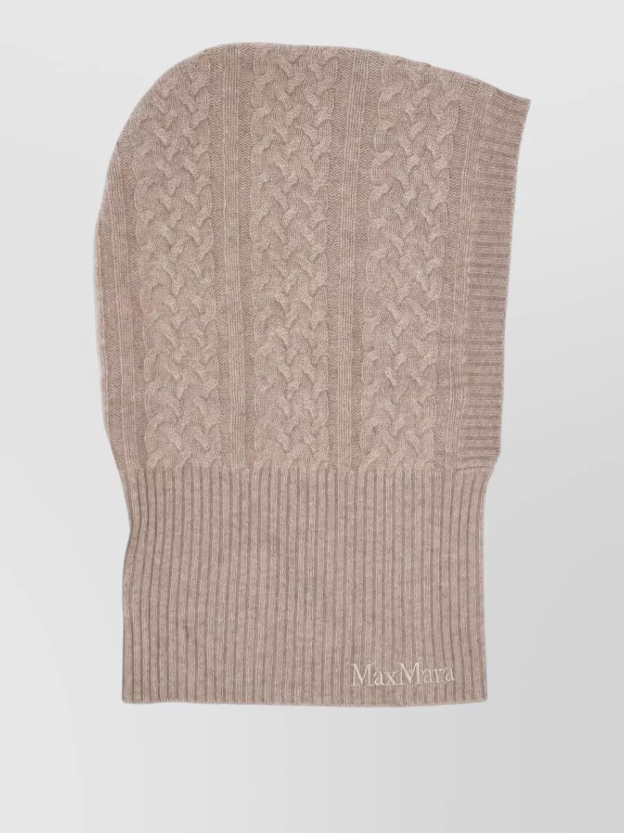 Max Mara cashmere balaclava