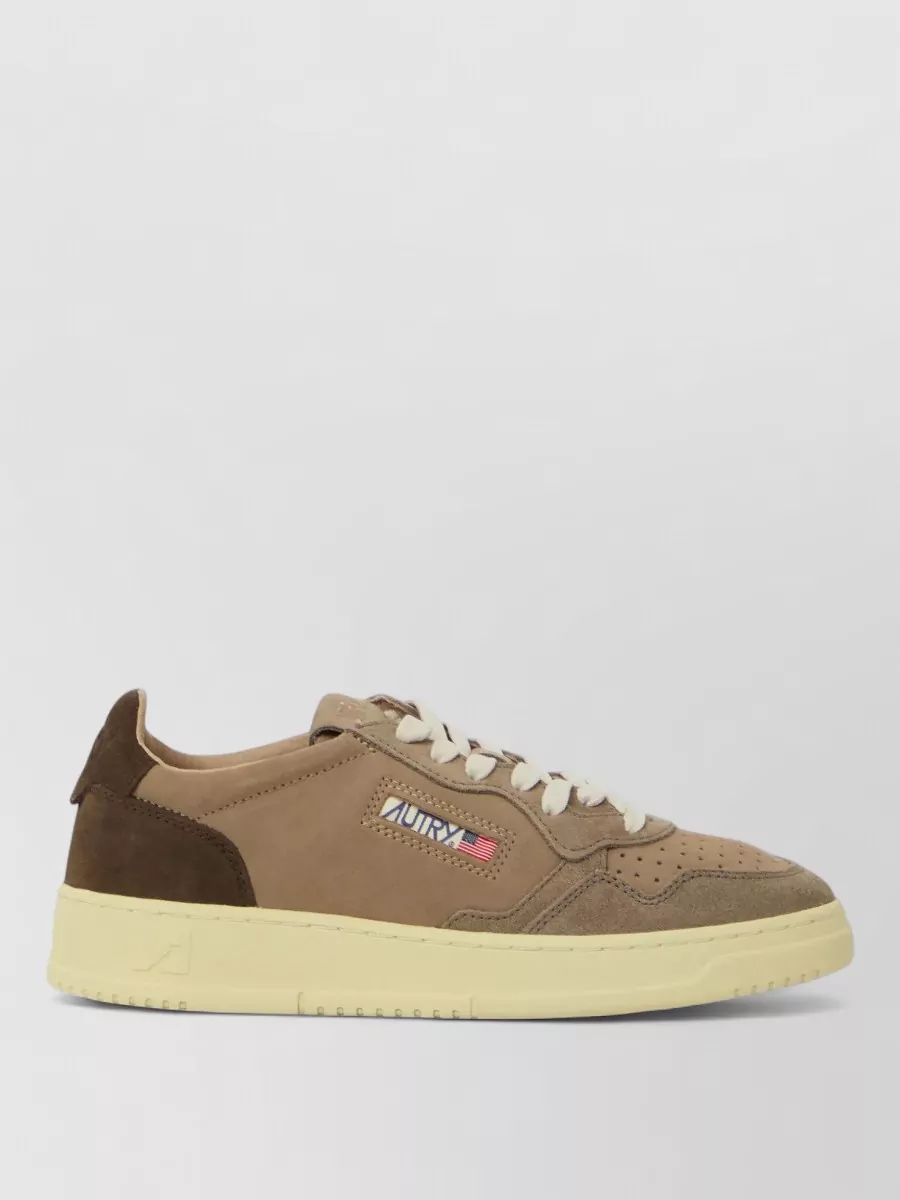 Autry Suede Low-Top Sneakers