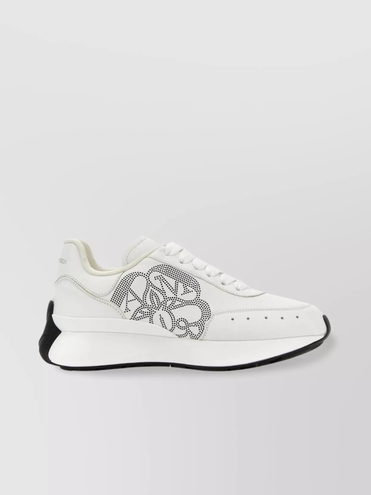 Alexander Mcqueen Sprint Runner Low-top Sneakers In Grey