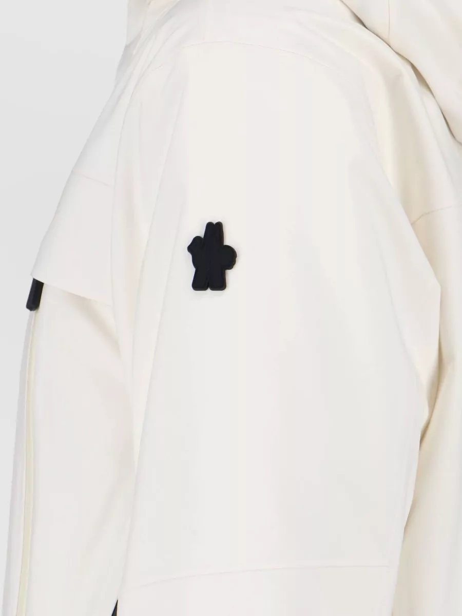 Moncler Grenoble Hooded Jacket Adjustable Cuffs Long Sleeves