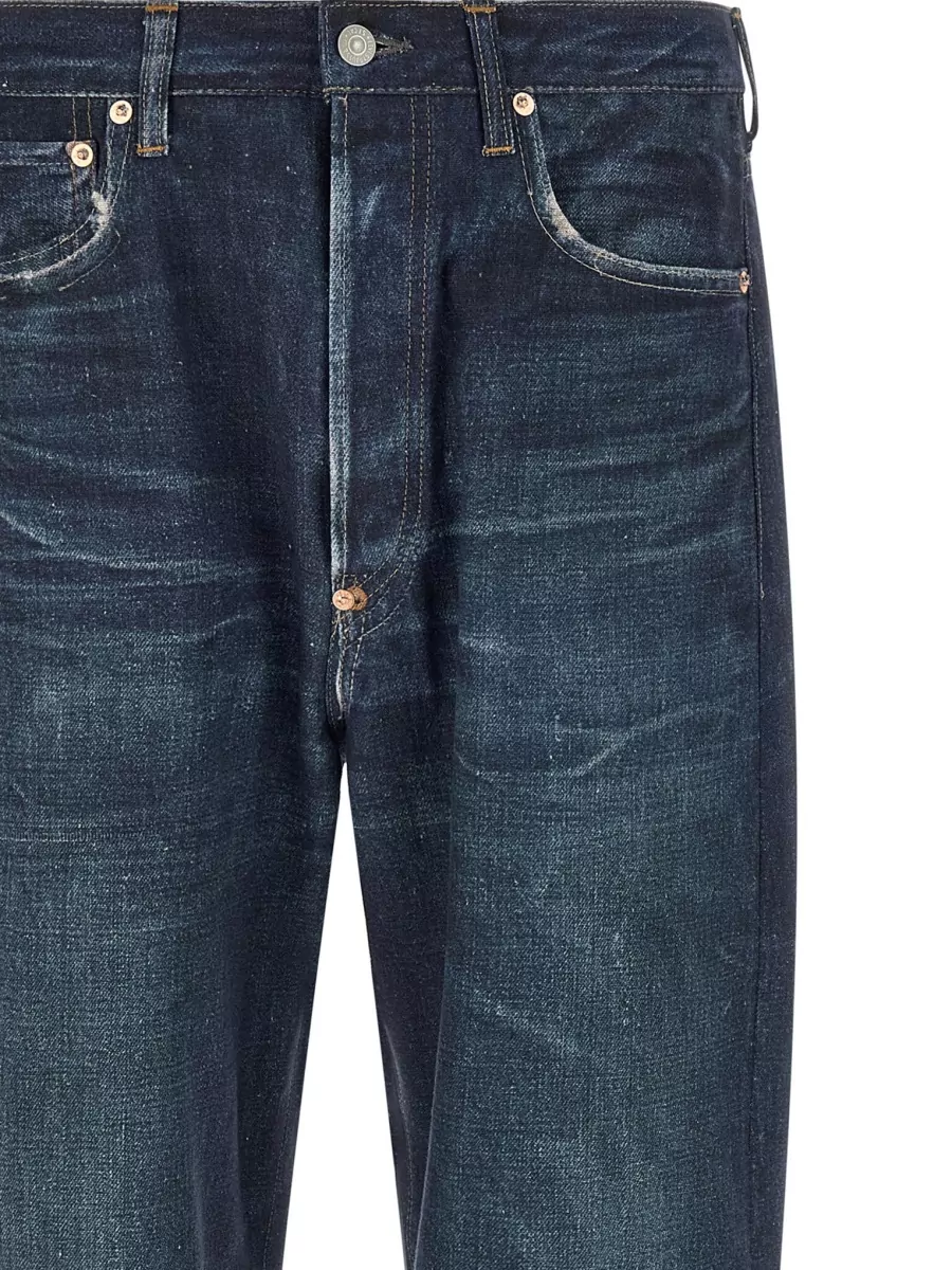 Junya Watanabe High-Rise Wide-Leg Denim Jeans