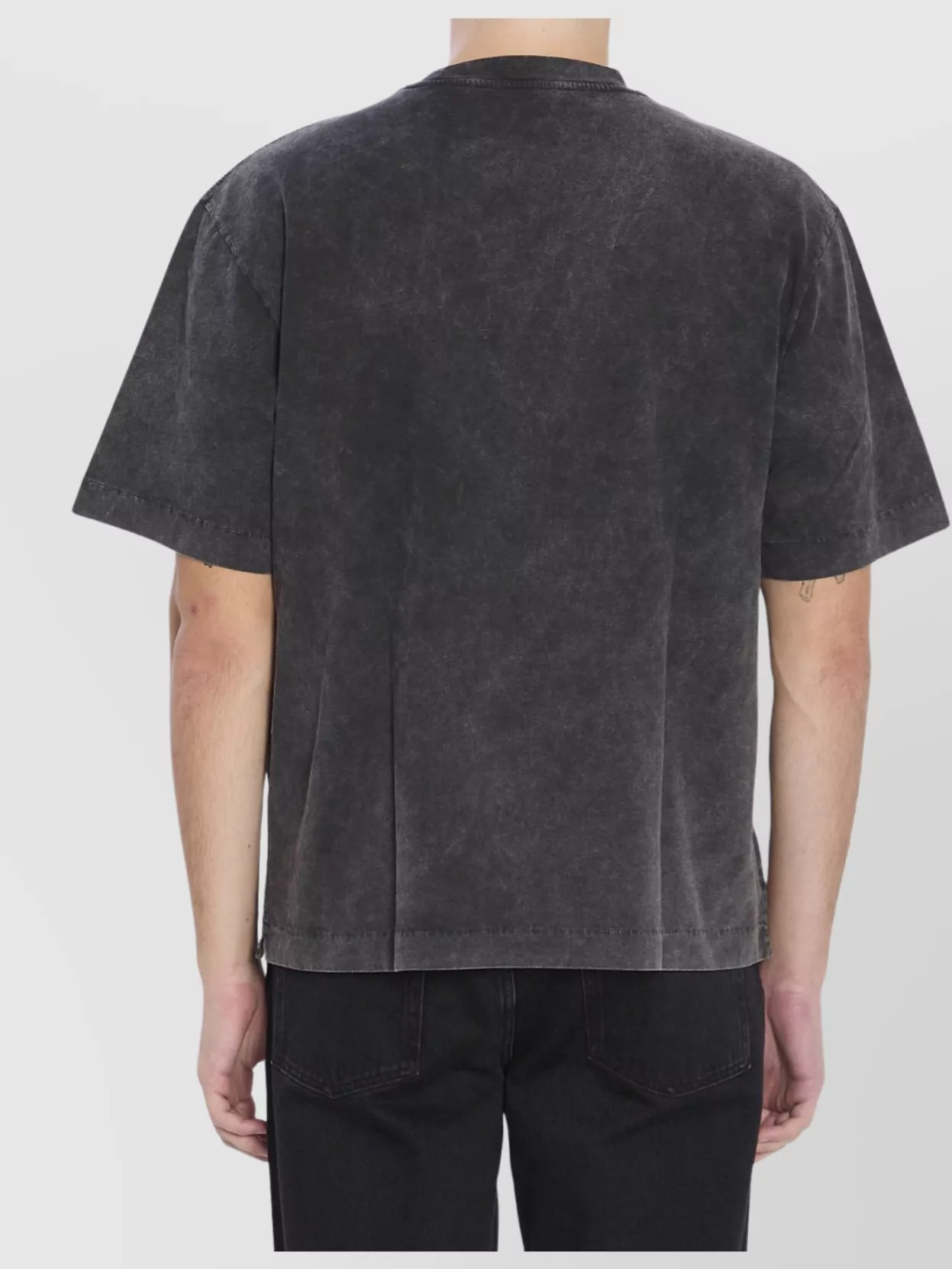 Off-White T-Shirt Featuring Bold Graphic Print