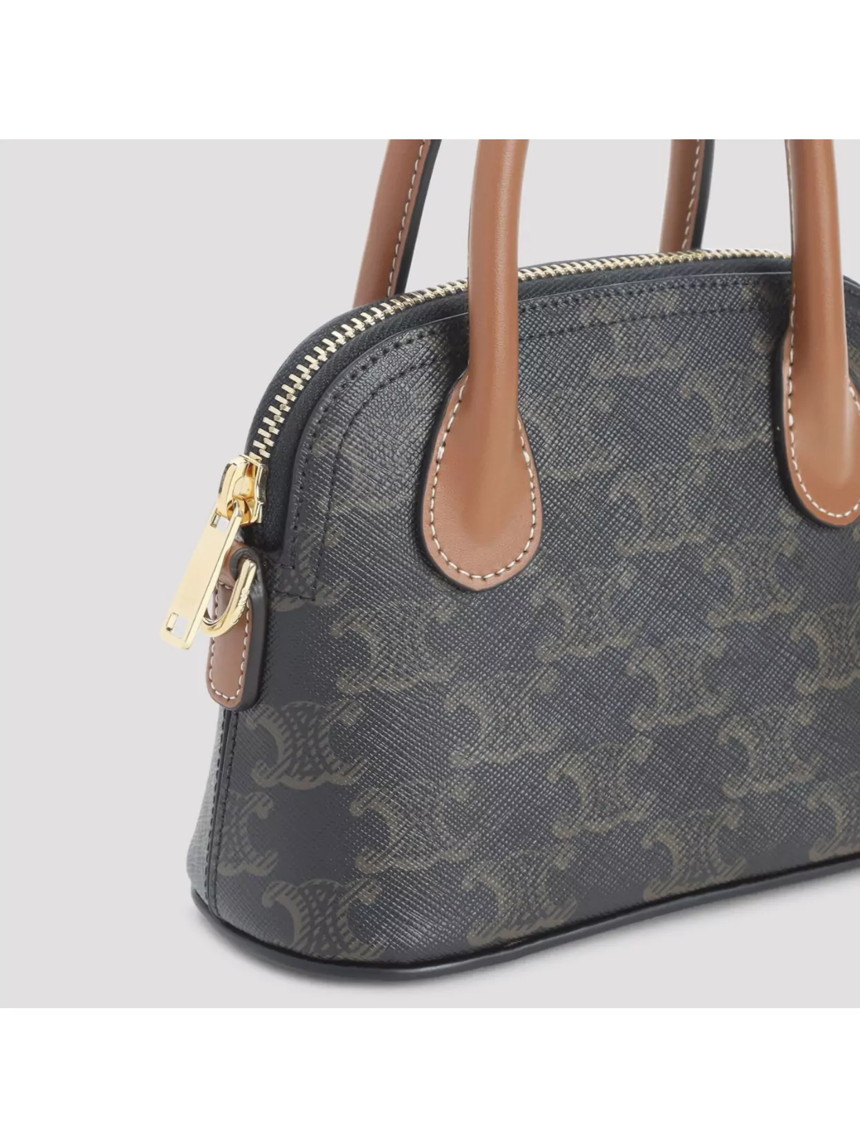 Celine Mini Top Handle Shoulder Bag With Detachable Strap