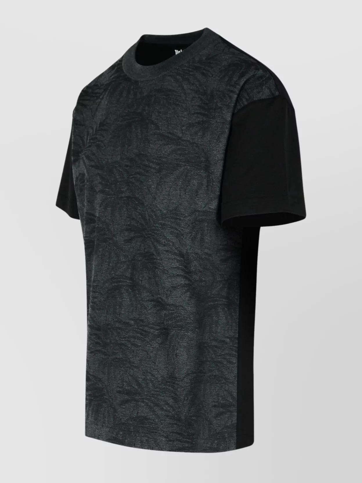 Palm Angels Curved Palms Cotton Blend T-Shirt