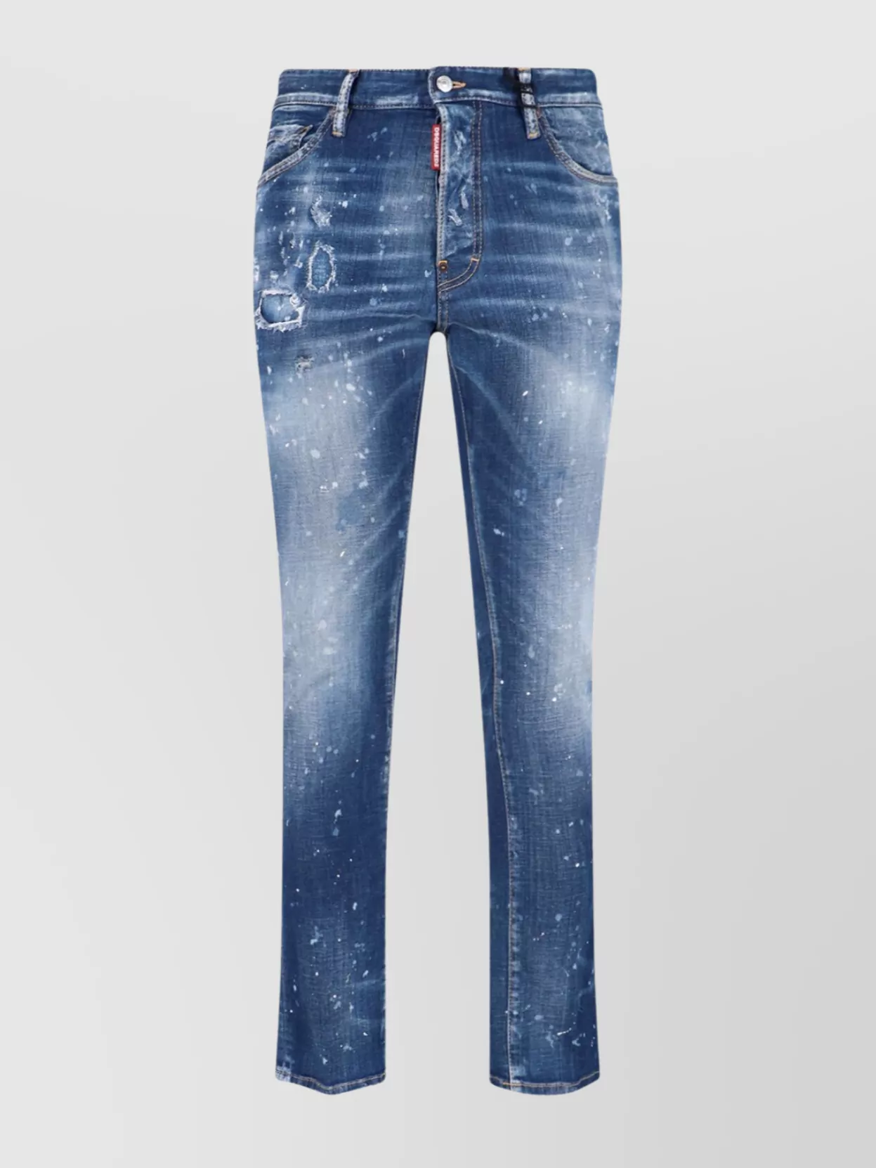 デニム・ジーパン D SQUARED2 S80LA0060 S30342 470 Jeans DSQUARED2 Blue Dark Easy Wash Skater Jeans