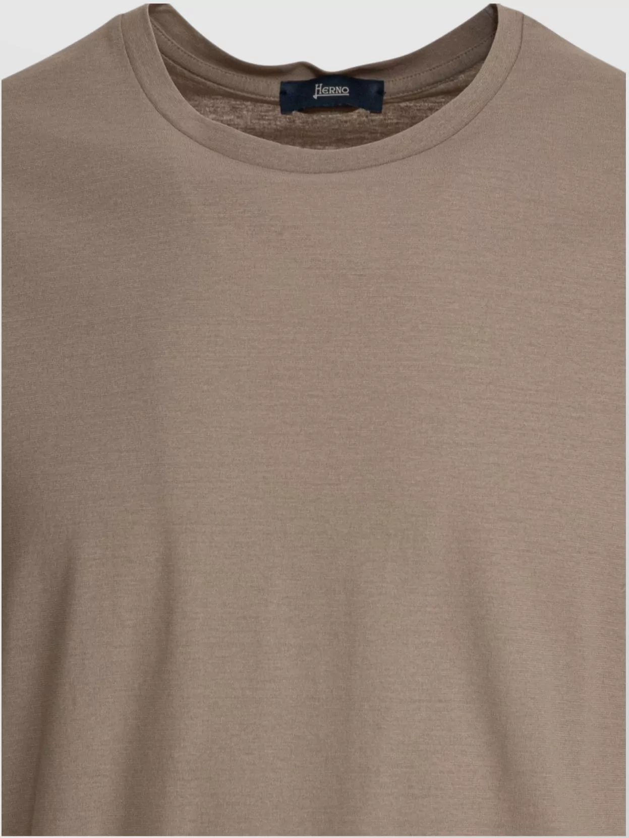 Herno Crew Neck Plain Design Short Sleeves