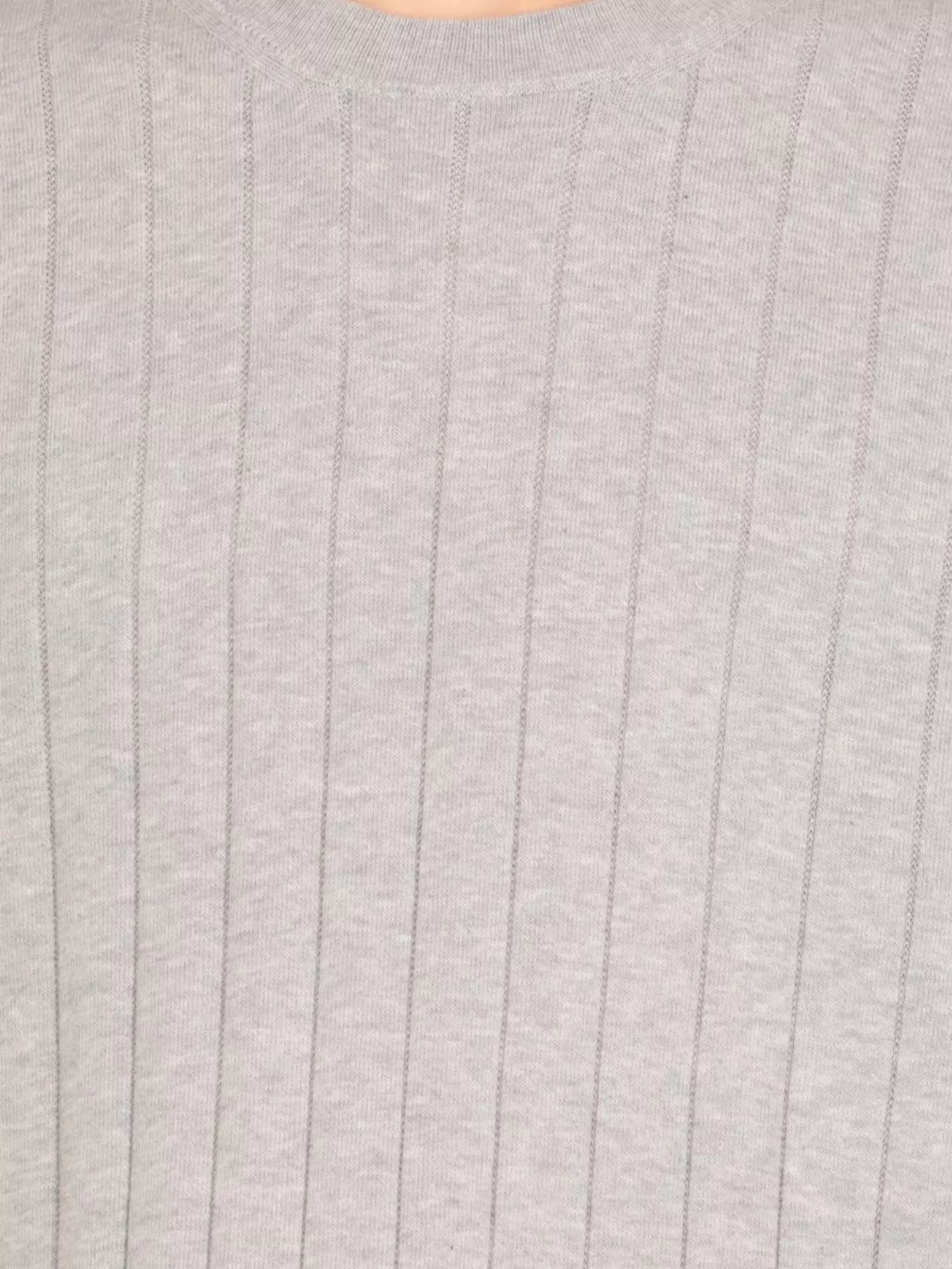 Peserico Ribbed Round Neck T-shirt