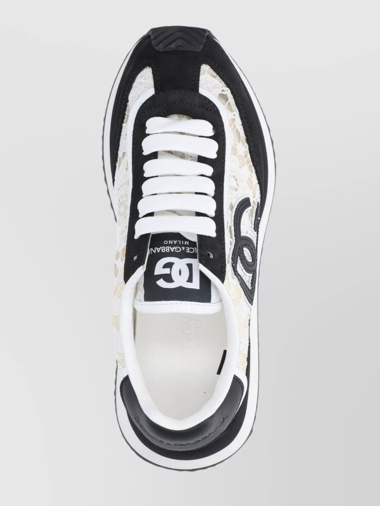Dolce&Gabbana Low Top Sneakers Contrast Panels