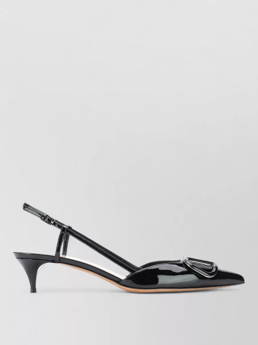 Valentino Patent Leather Slingback Pumps