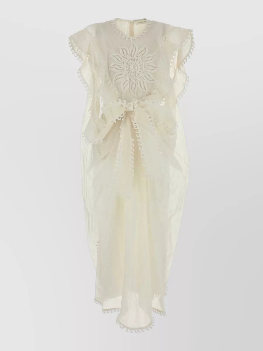 Zimmermann Linen silk midi dress