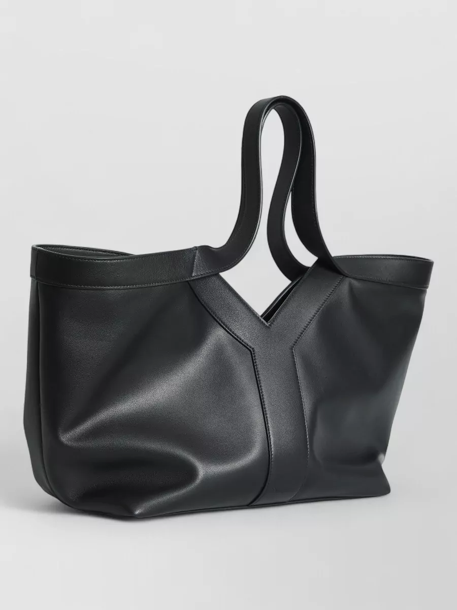 Saint Laurent Y Small Leather Tote Bag