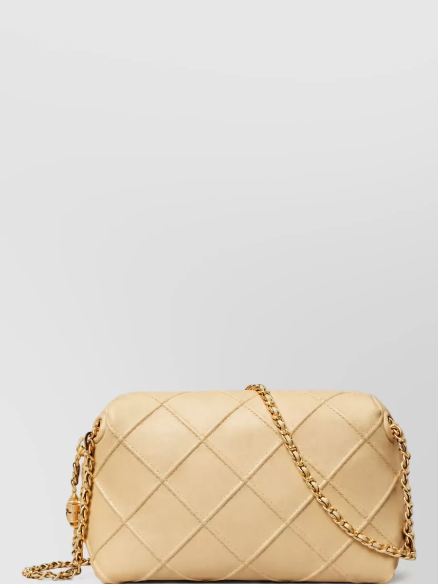 Tory Burch Fleming Small Leather Shoulder Bag