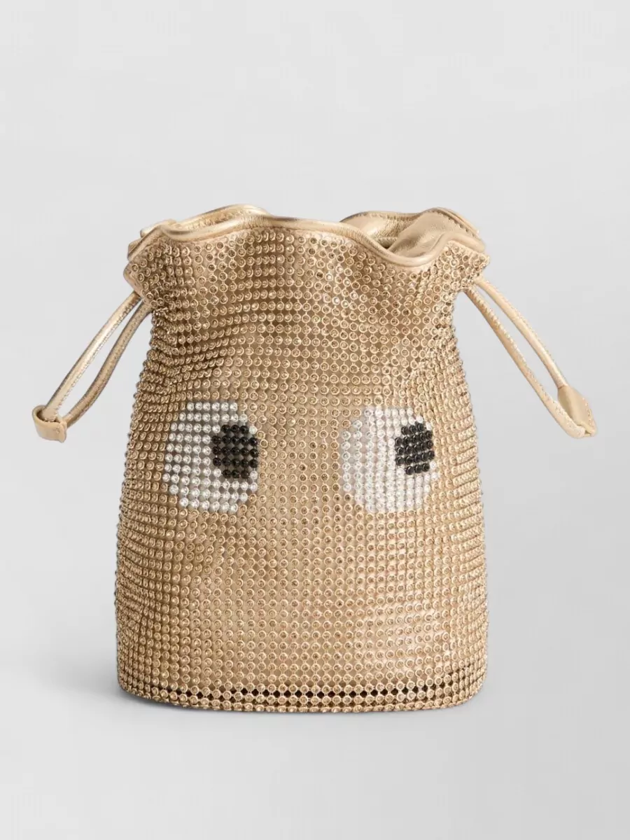 Anya Hindmarch Na Na Glass And Metal Bucket Bag