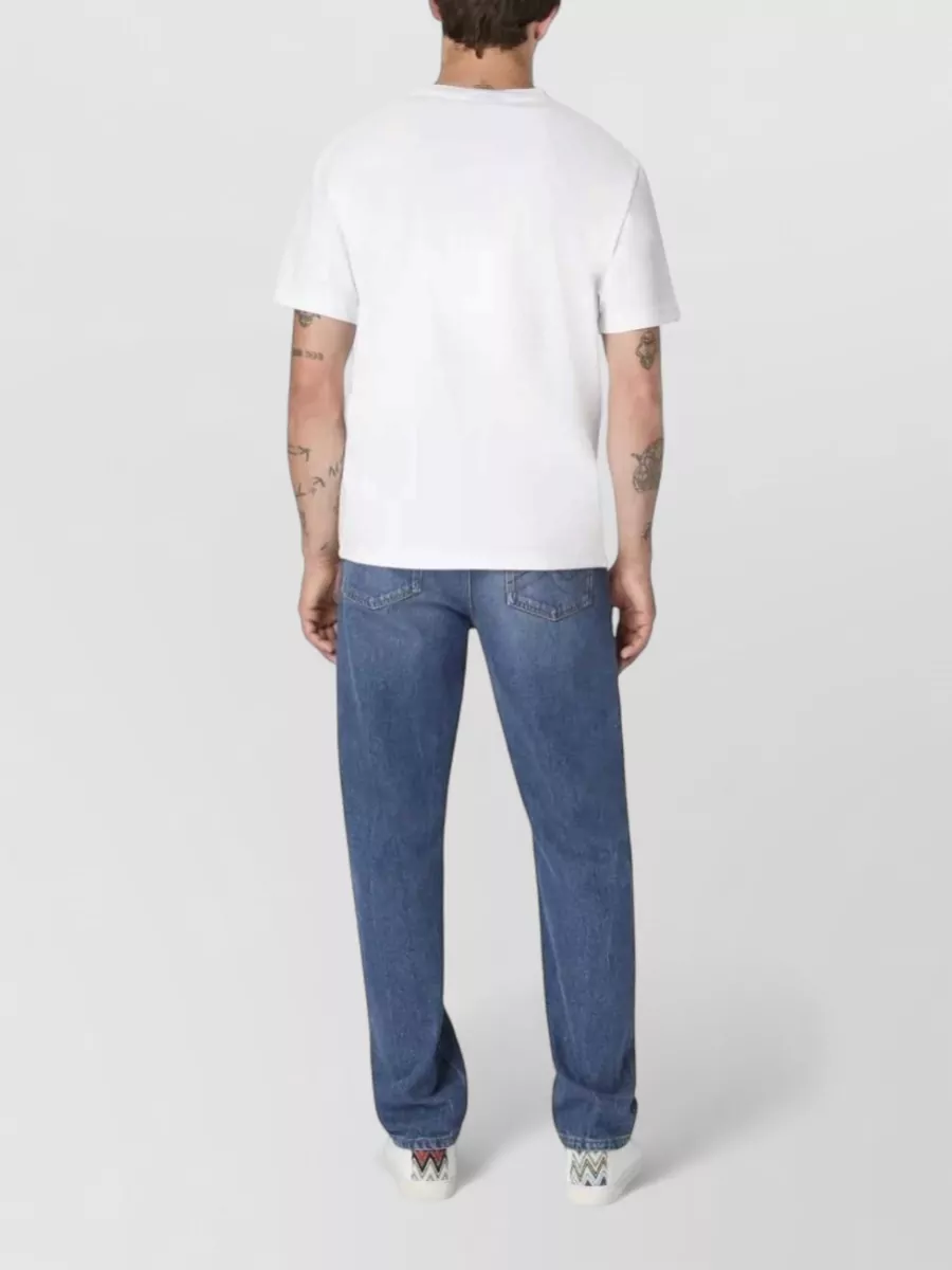 Missoni Cotton Zigzag-Print Short-Sleeve T-Shirt