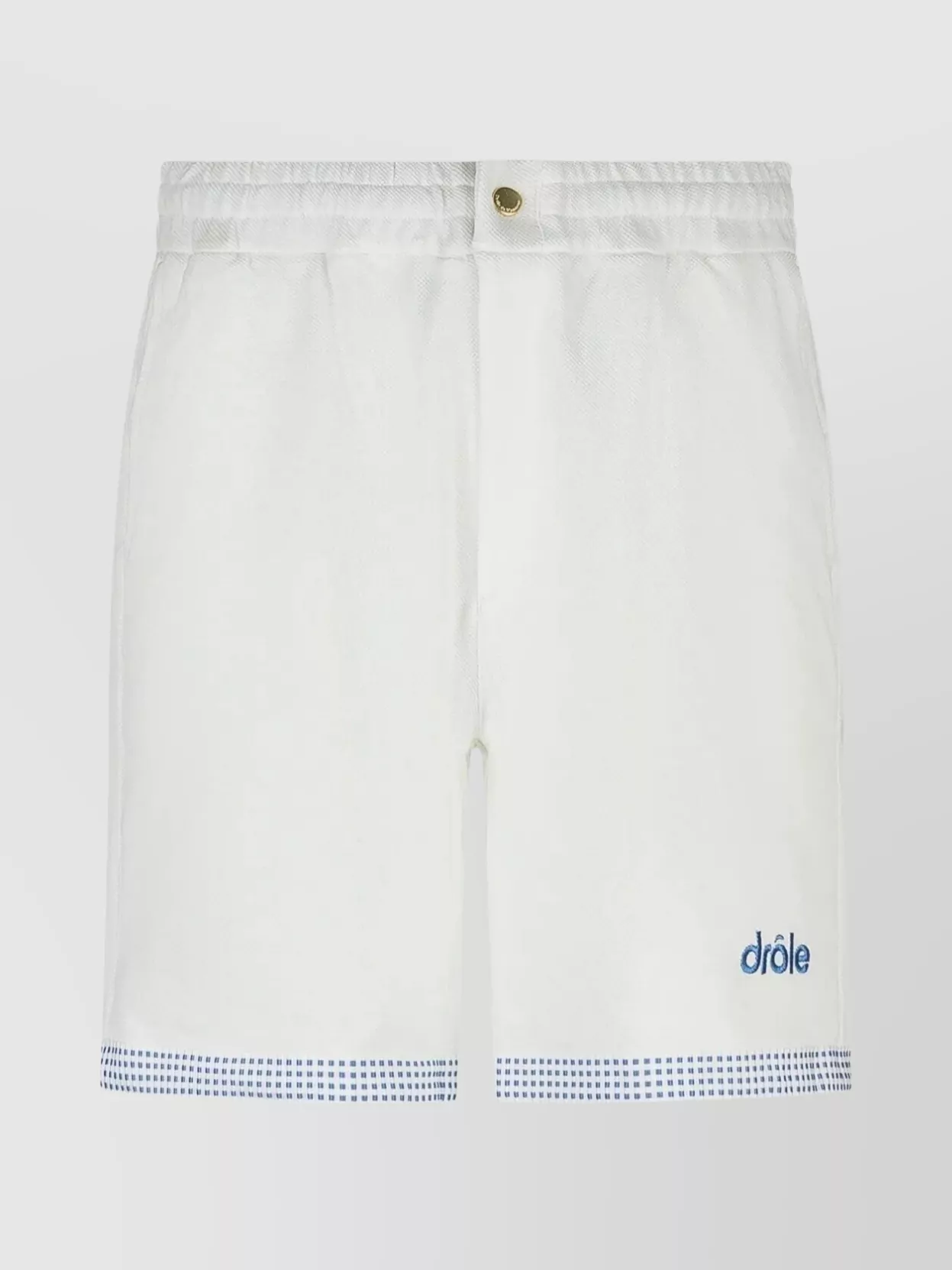 Drôle De Monsieur Textured Shorts Featuring Pockets