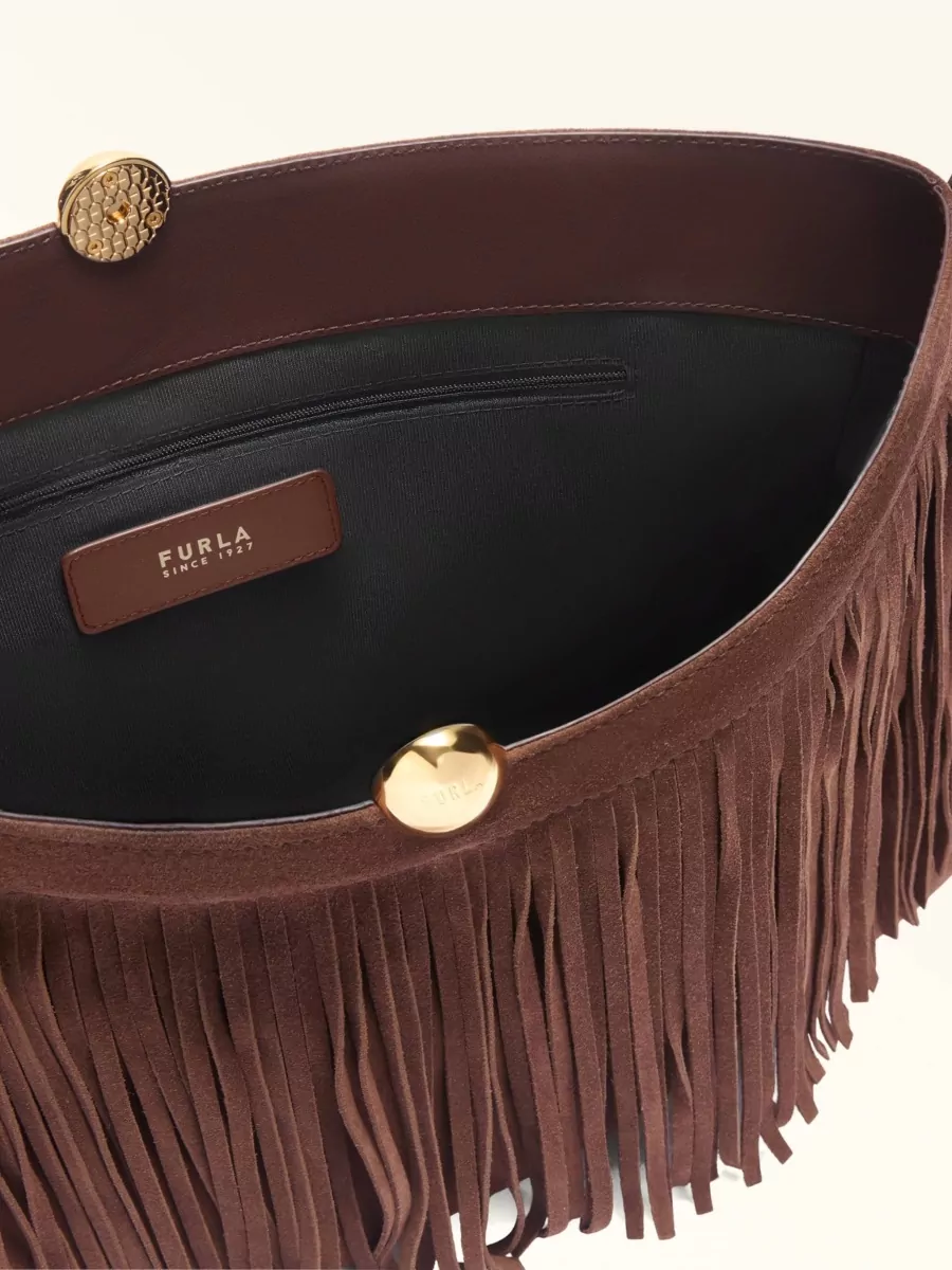 Furla Sfera L Leather Shoulder Bag