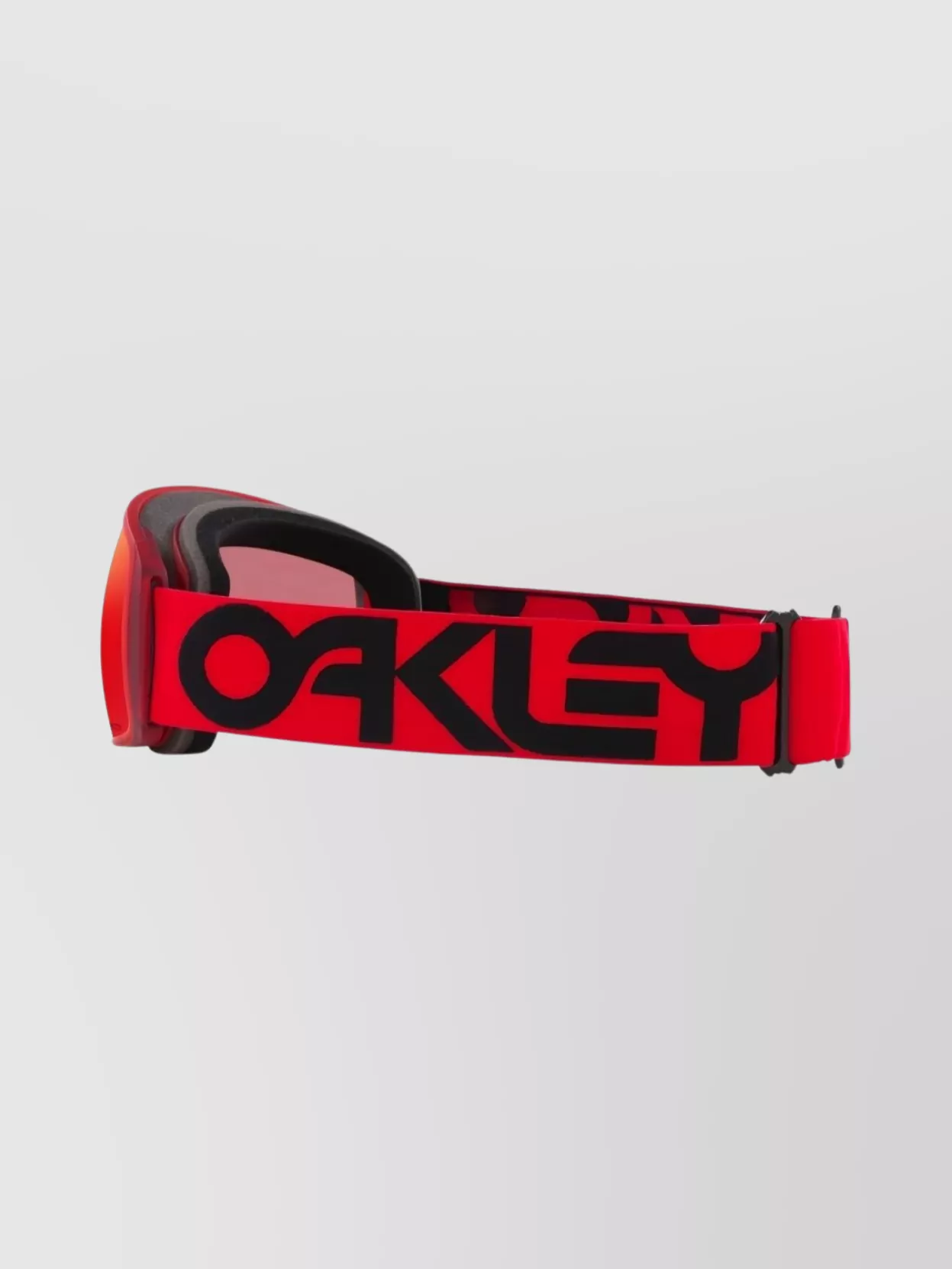 Oakley Stylish Eyewear With Adjustable Strap And Curved Lens In Brown