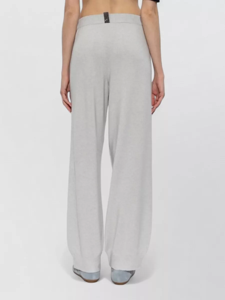 Fabiana Filippi Cashmere Wide-Leg Trousers