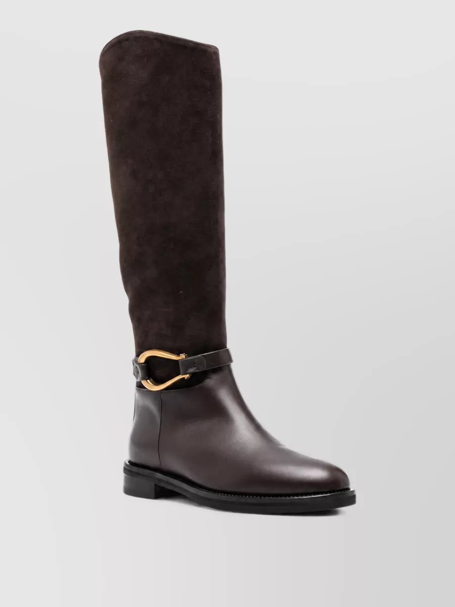 Roberto Festa Suede Leather Ankle Boots