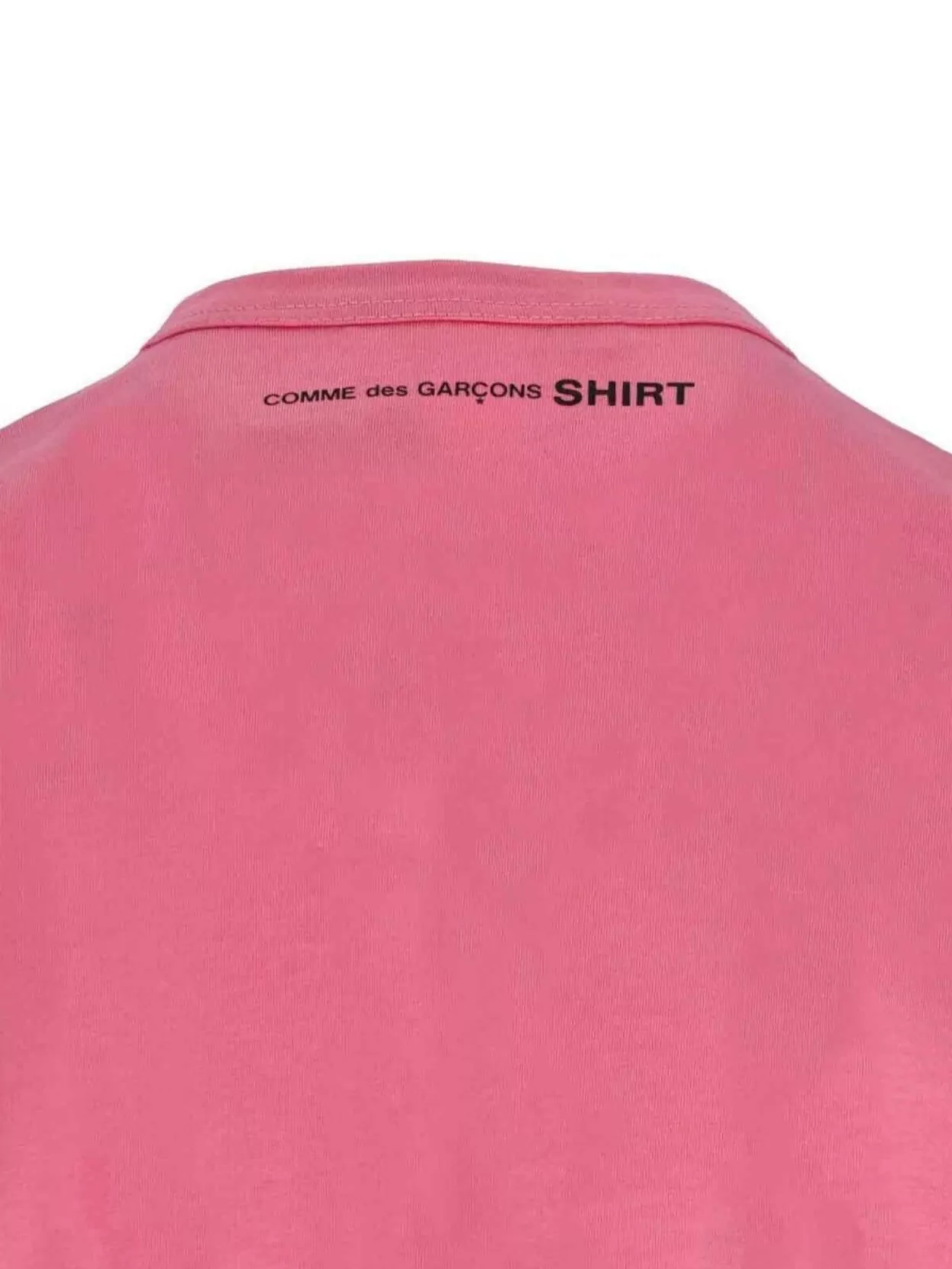 Comme Des Garçons Crew Neck Short Sleeve T-Shirt Design