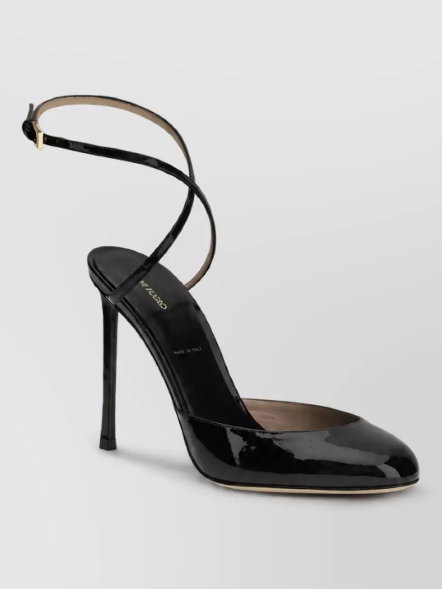 Tom Ford leather ankle-strap pumps