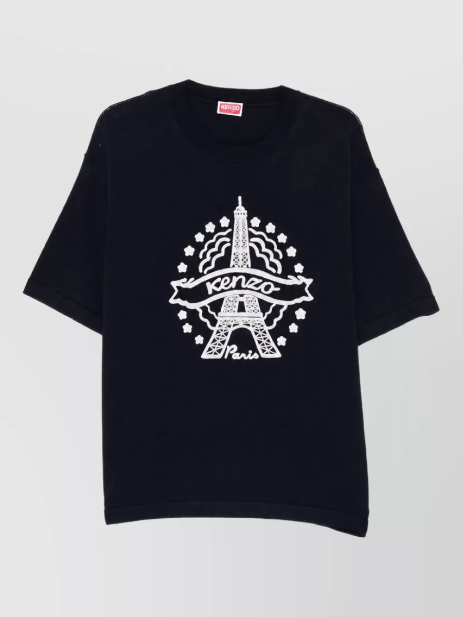 Kenzo Wool short-sleeve t-shirt