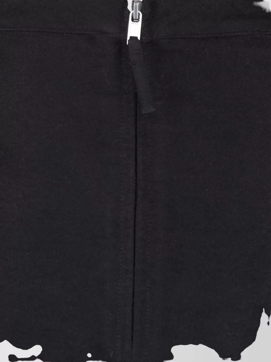 Rick Owens High-Rise Asymmetric Mini Skirt