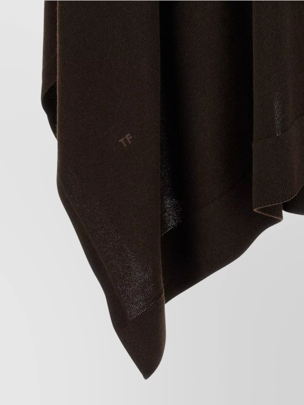 Tom Ford Cashmere Poncho Draped Design Mid-Length