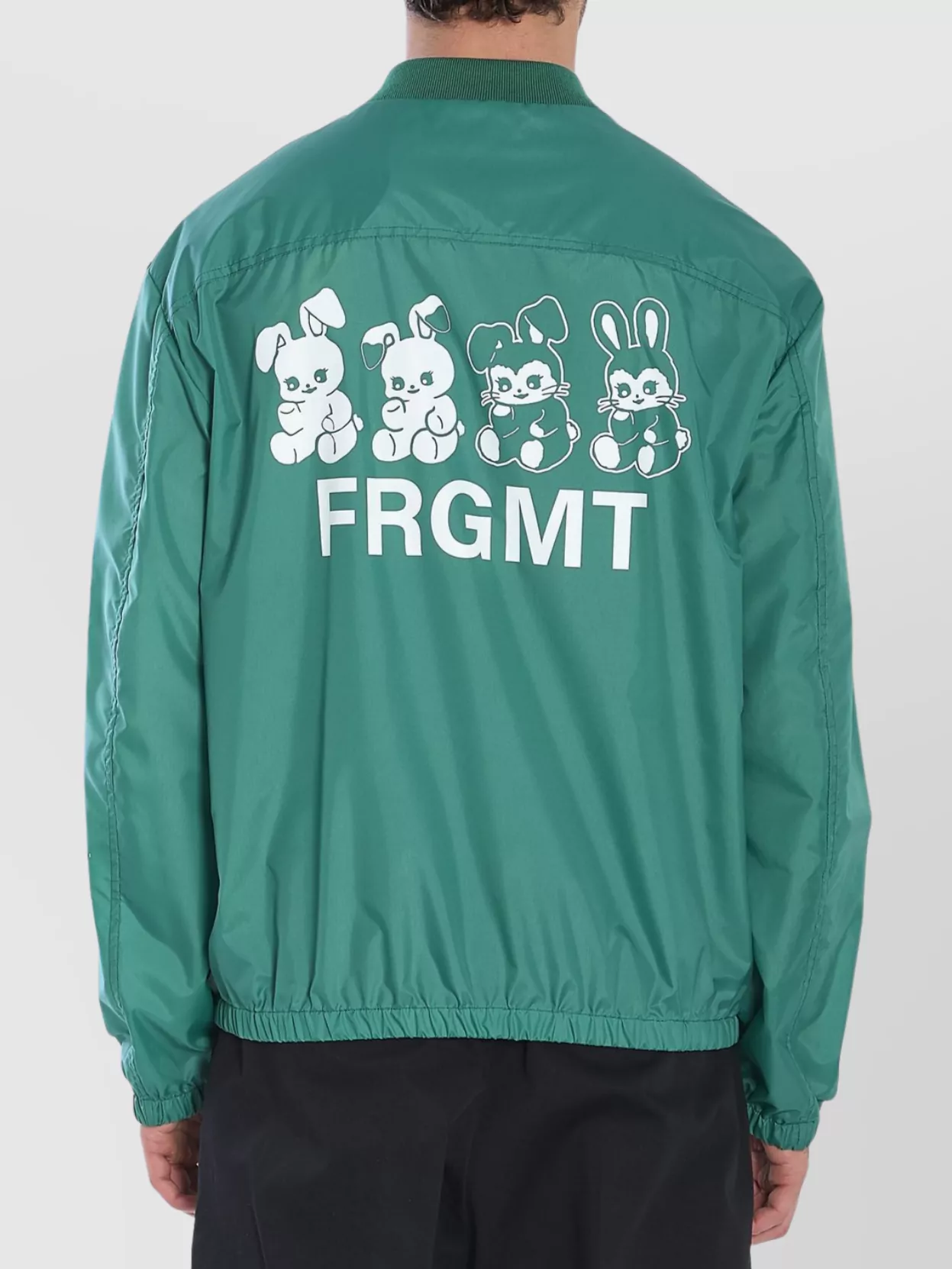 Moncler Nylon Bomber Jacket Bunnies