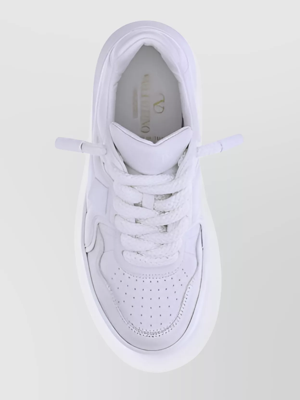 Valentino Garavani Xl Leather Sneakers Rubber Studs