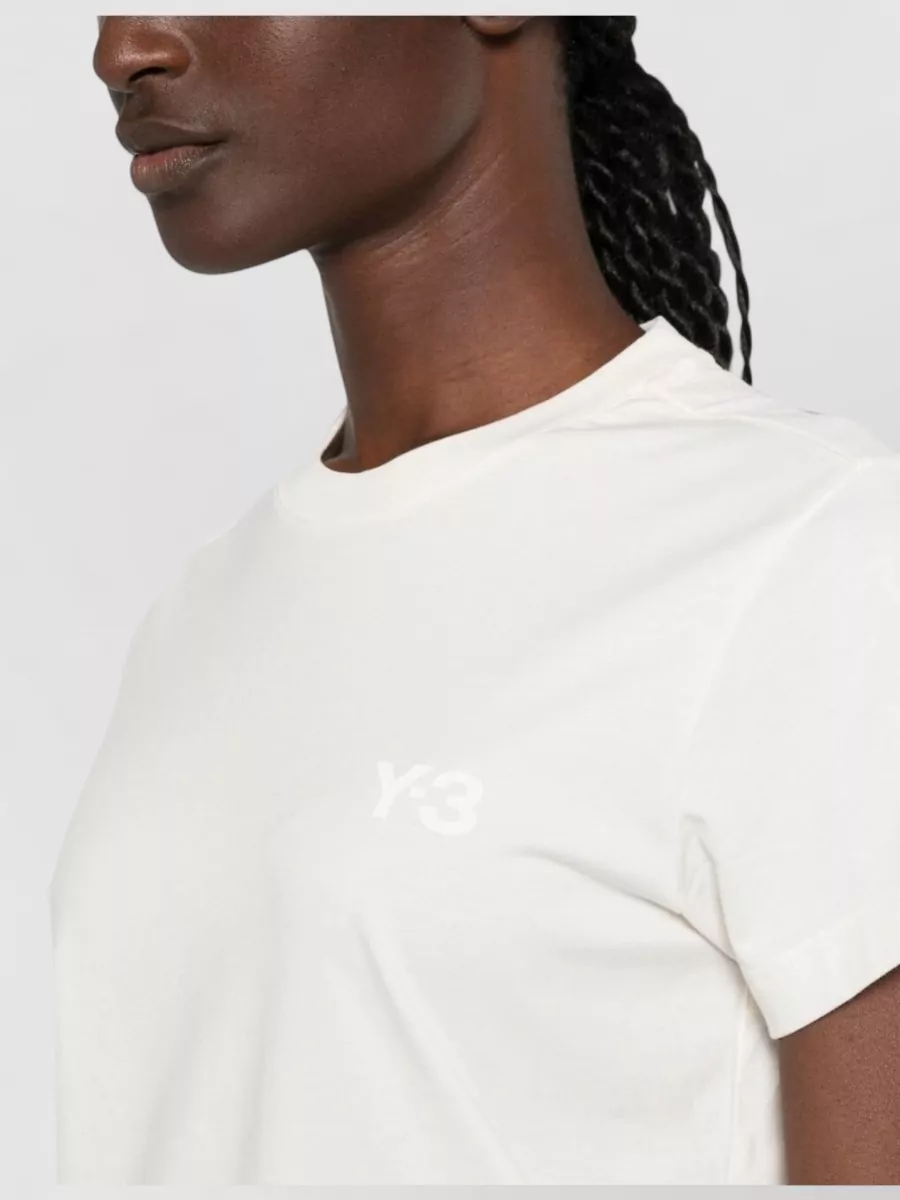 Y-3 Logo Cotton T-Shirt