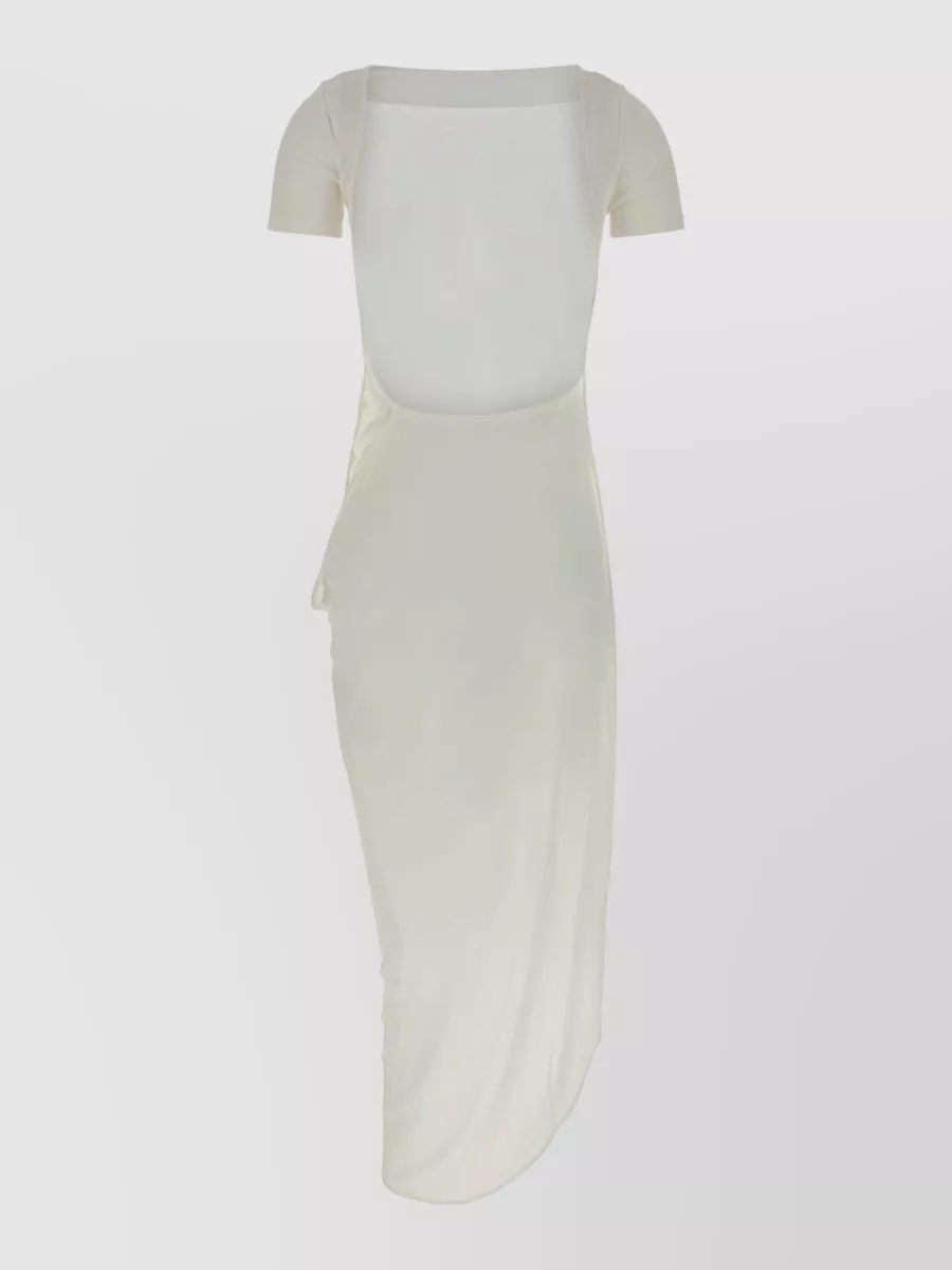 Jacquemus Draped Midi Dress