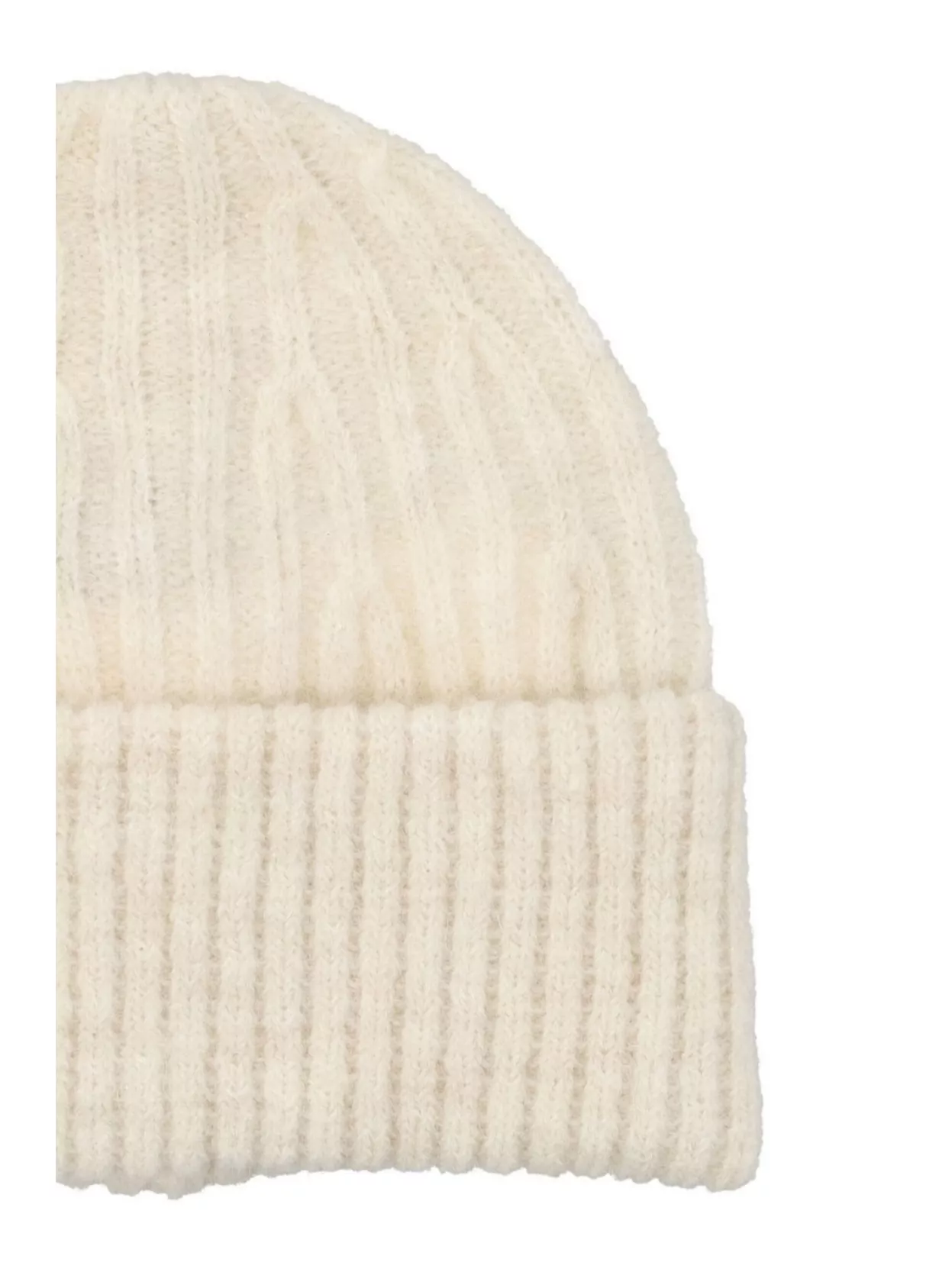 American Vintage Textured Knit Beanie Folded Cuff