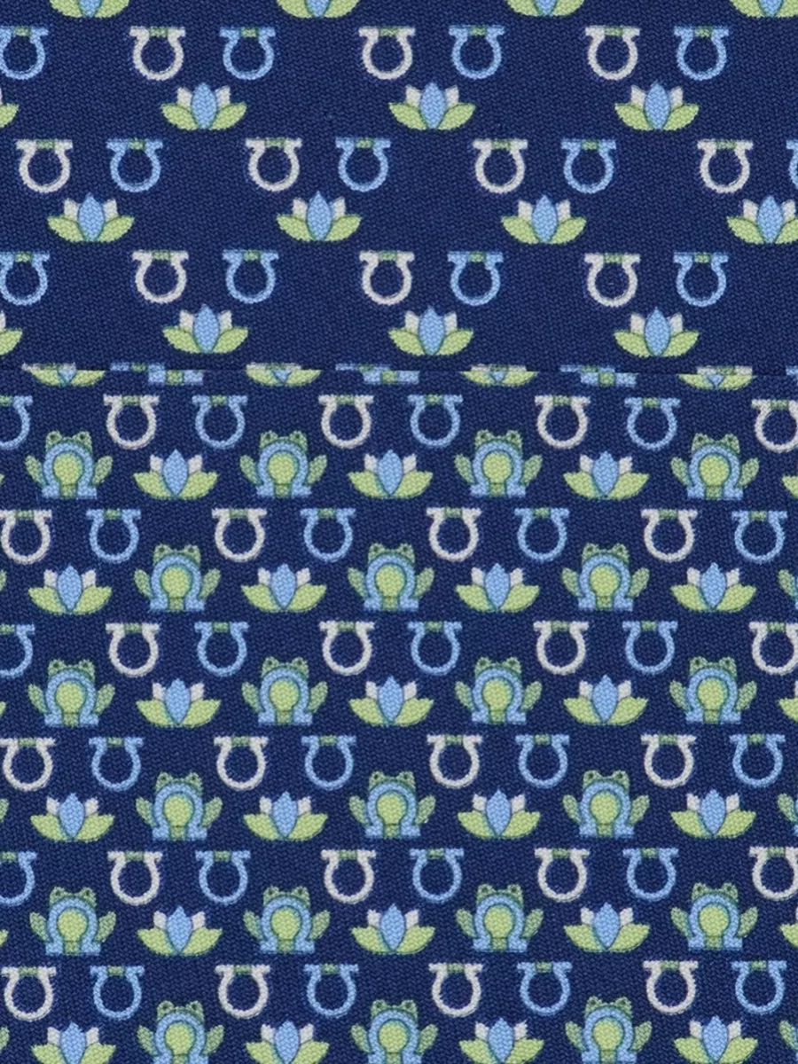 Ferragamo Silk Printed Tie