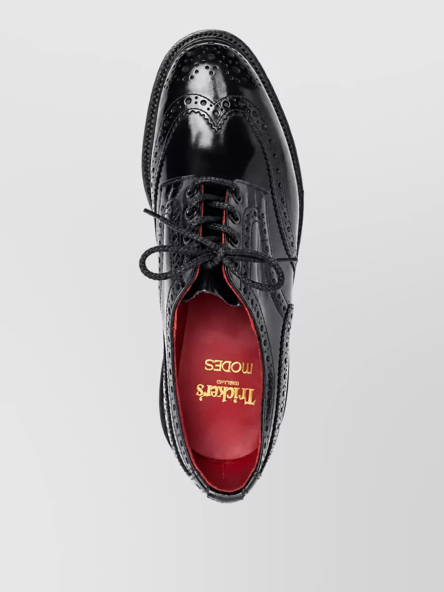 Tricker's Leather Lace-Up Brogues