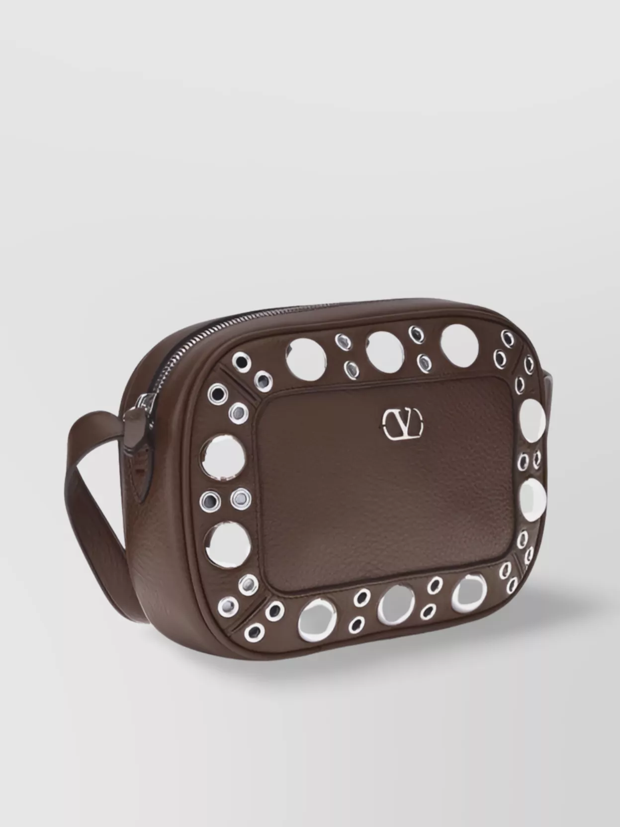 Valentino Garavani Nellcôte Leather Shoulder Bag