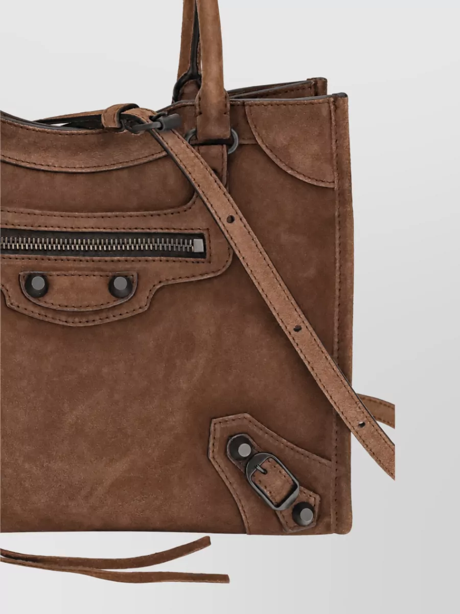 Balenciaga Le City Mini Leather Tote Bag