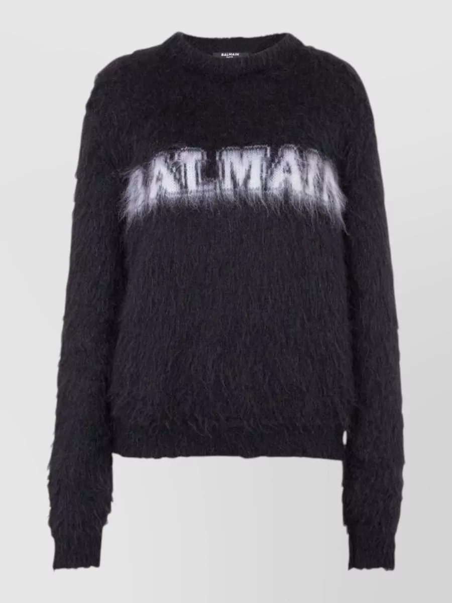 Balmain mohair jumper