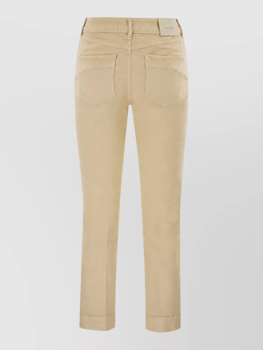 Sportmax Mid-Rise Mini-Flare Denim Jeans