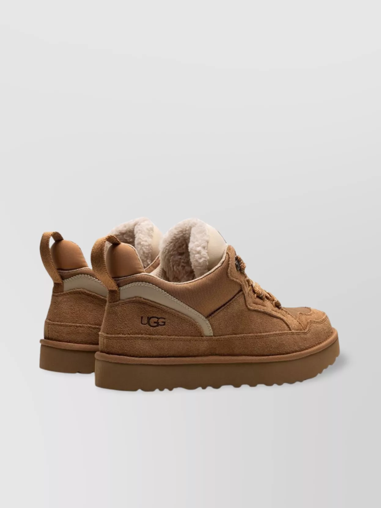 Ugg Padded Collar Sneakers With Durable Heel Strap
